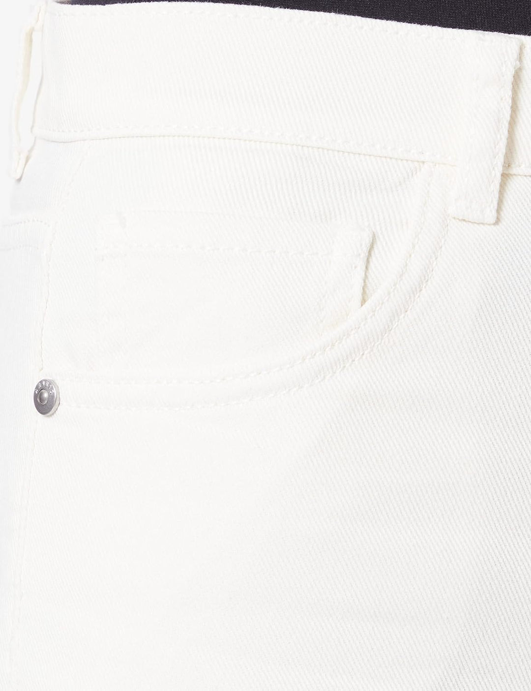 Sisley Damen Trousers 4ZN5LE00O Jeans, Creamy White Denim 10R, 33