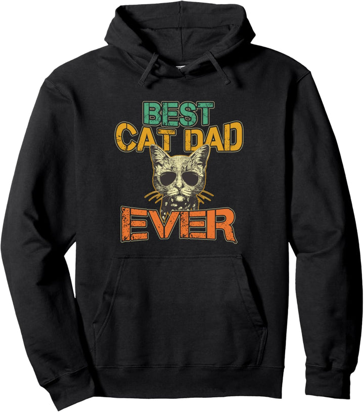 Cat Daddy Bester Katzenvater Ever Vatertag Pullover Hoodie