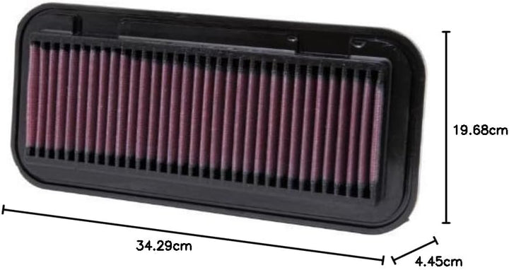 K&N 33-2131 Motorluftfilter: Hochleistung, Prämie, Abwaschbar, Ersatzfilter,Erhöhte Leistung, 1999-2