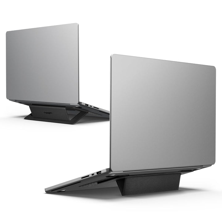 Spigen Slim Fold Laptop Ständer Höhenverstellbar, Selbstklebender Laptopständer, Faltbar und rutschf