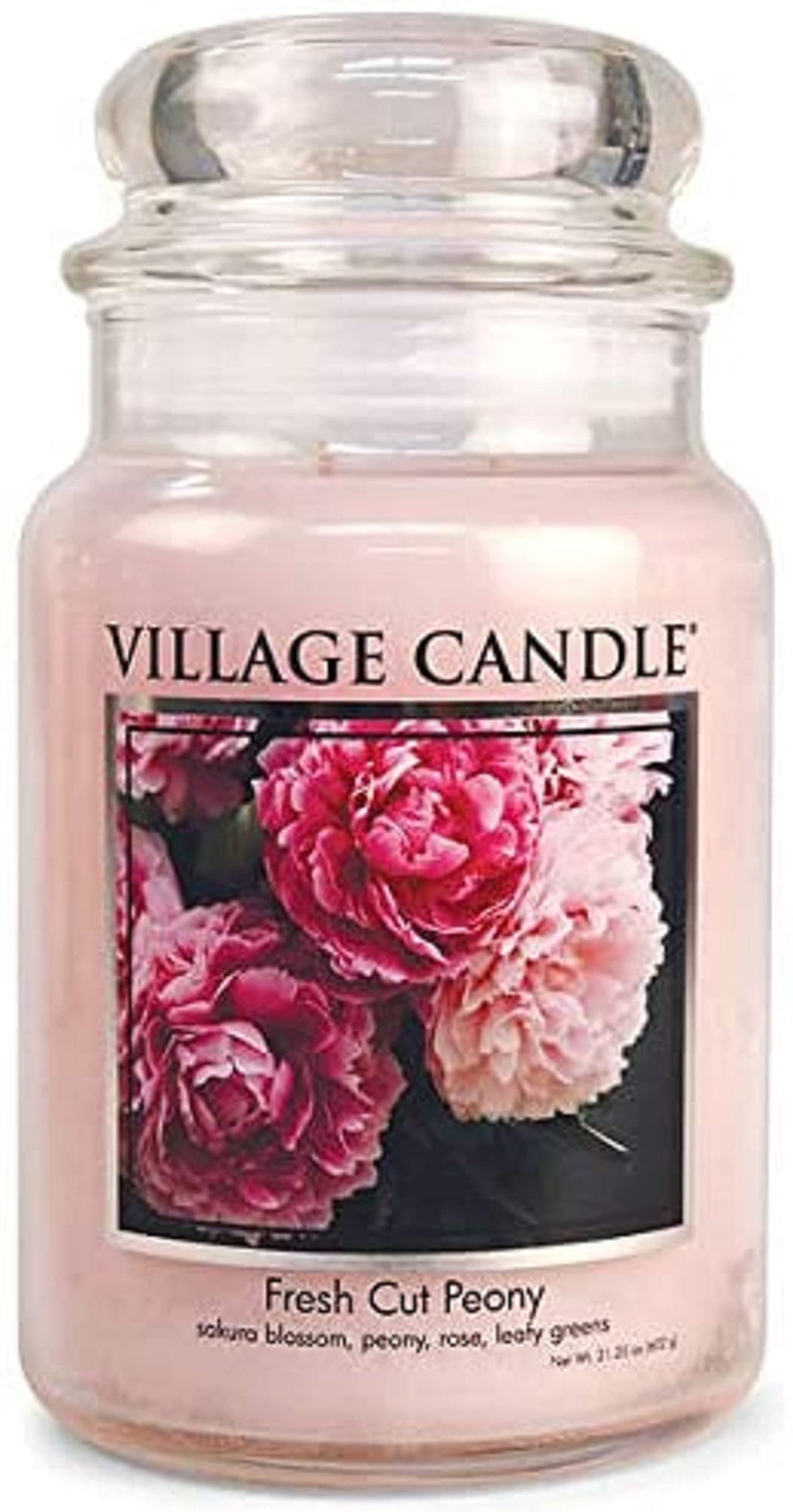 Village Candle Grosse Duftkerze im Glas, 740 ml