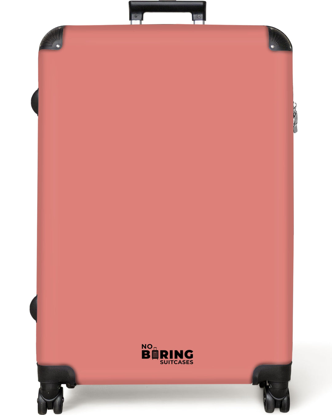 NoBoringSuitcases.com® Koffer XL Gross 77x51.5x28 cm Reisekoffer mit 4 Rollen Leicht Trolley Hartsch