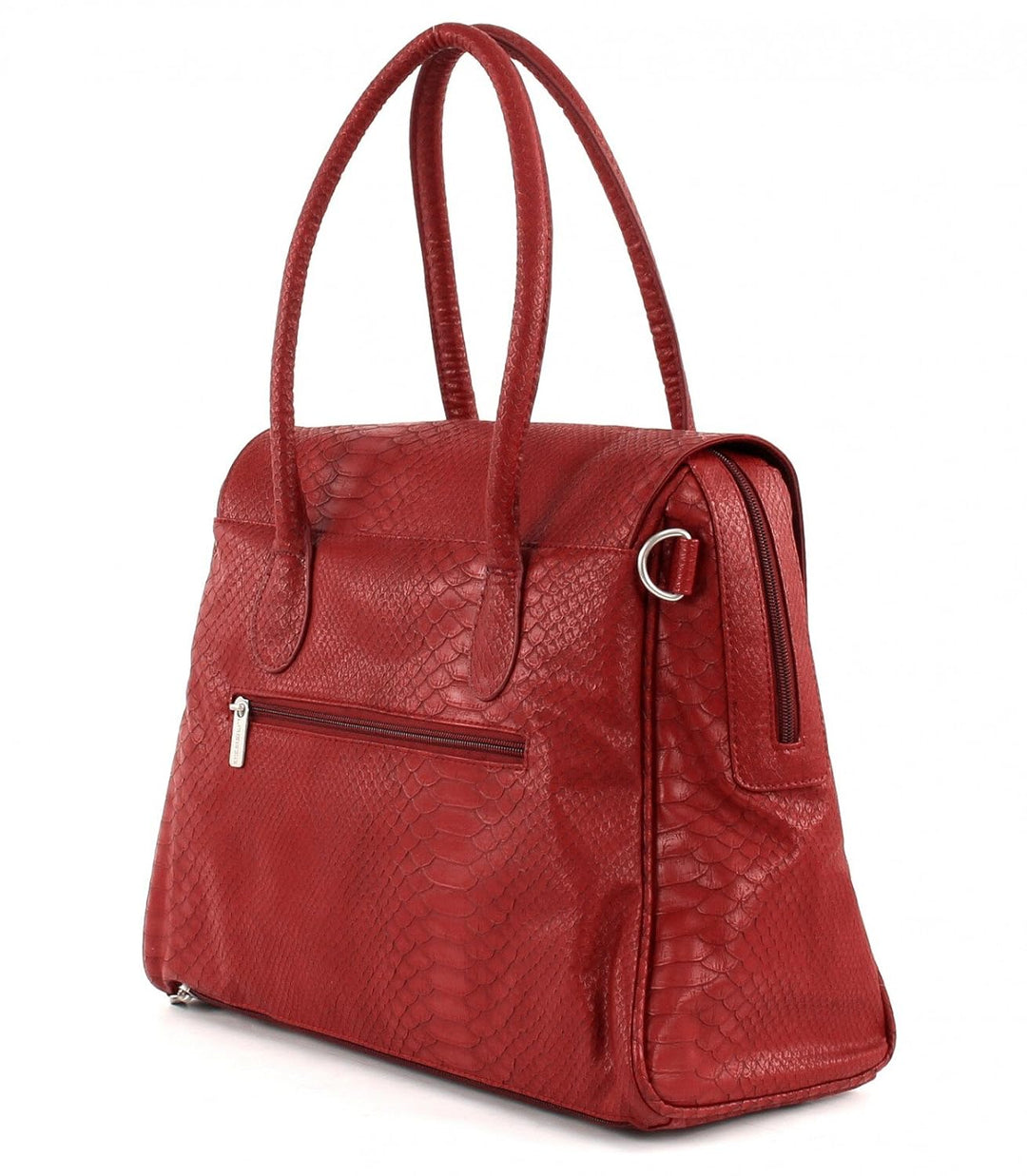 LÄSSIG Baby Wickeltasche Babytasche Stylische Tasche inkl. Wickelzubehör/Tender Brief Bag Red Dragon