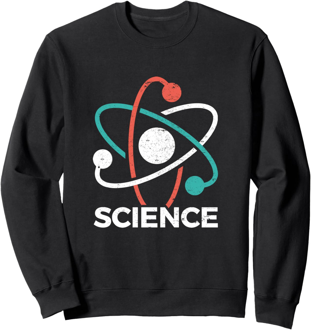 Science Atom Physik Lehrerin Streber Geschenk Wissenschaft Sweatshirt