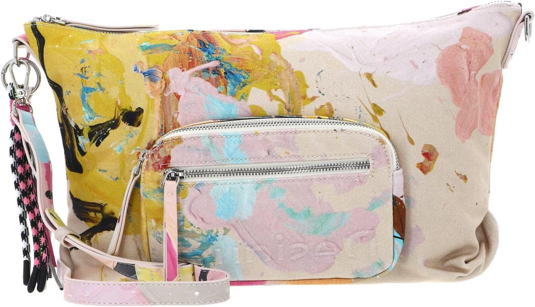 Desigual Women's Bag_MANCHAS_Dover 1001 RAW, White