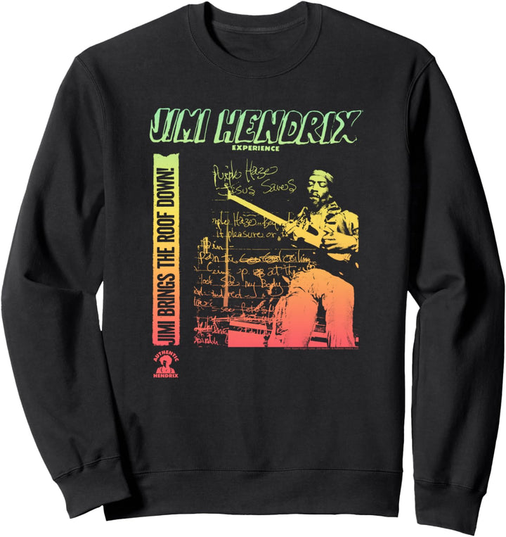 Jimi Hendrix Bringt das Dach Herunter Sweatshirt