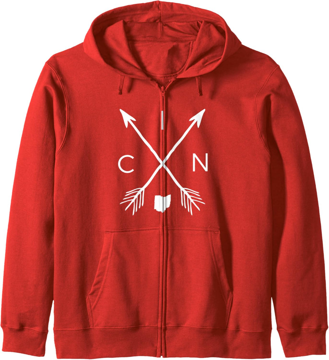 Cincinnati | Cincinnati Ohio Geschenk | CIN Cincinnati Ohio Kapuzenjacke