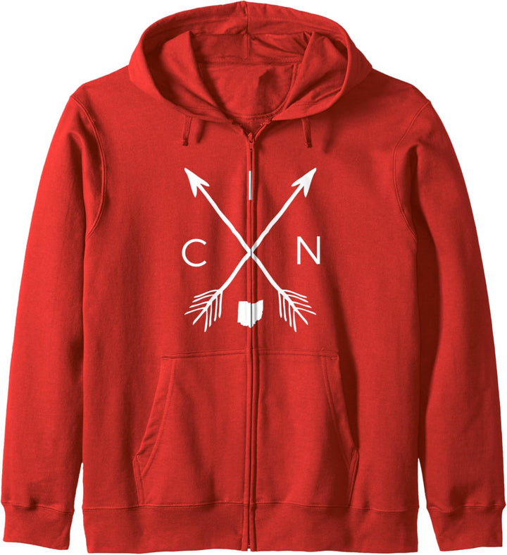 Cincinnati | Cincinnati Ohio Geschenk | CIN Cincinnati Ohio Kapuzenjacke