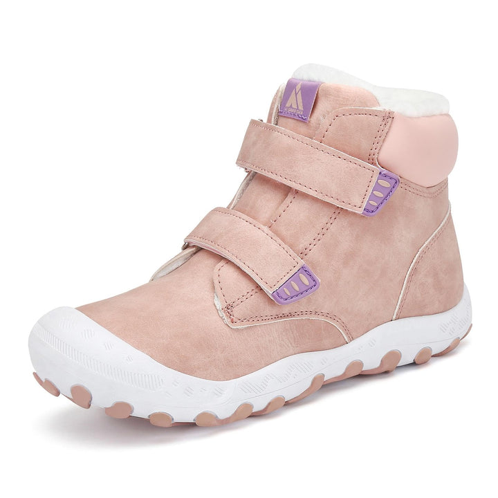 Mishansha Kinder Winterschuhe Warm Gefüttert Winterstiefel Jungen Mädchen Schneestiefel Outdoor ruts