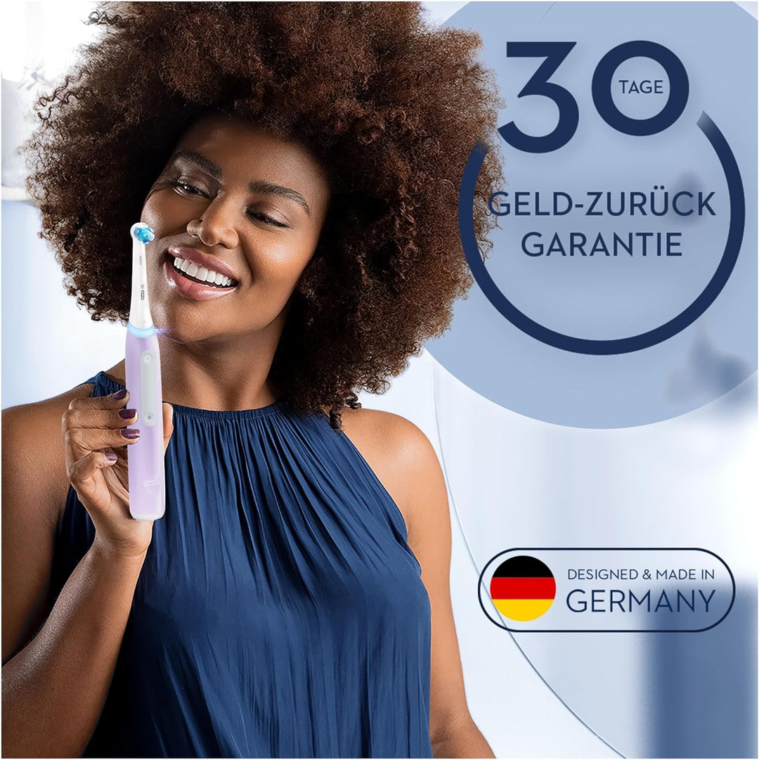 Oral-B iO Series 4 Elektrische Zahnbürste/Electric Toothbrush, 4 Putzmodi für Zahnpflege, Magnet-Tec