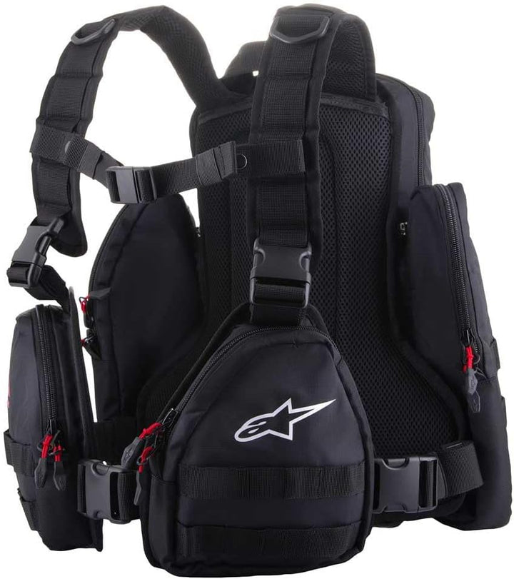 Alpinestars Techdura Tactical Pack Backpack One Size Schwarz-weiss, Schwarz-weiss