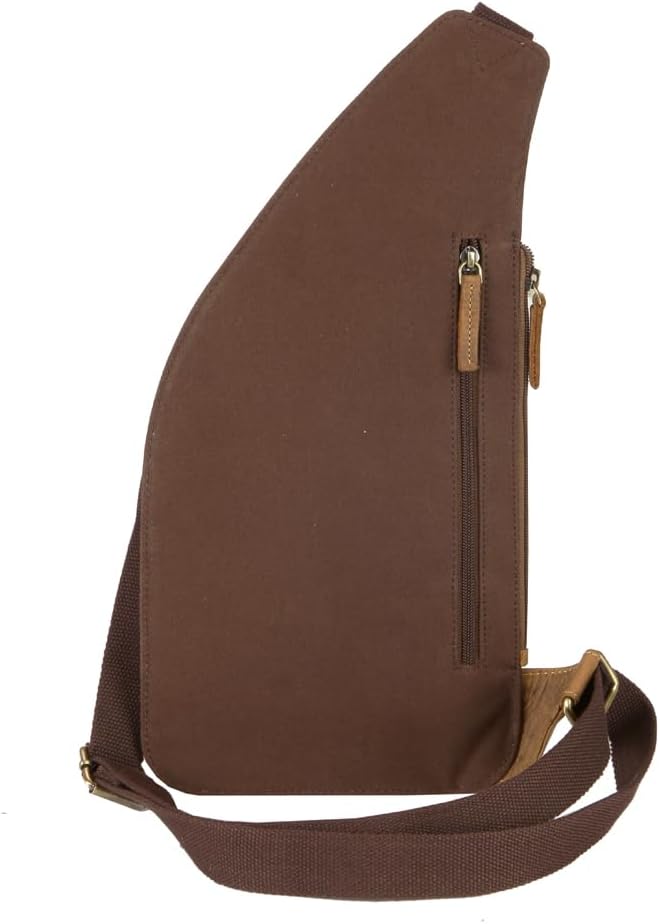 Greenburry Vintage Body-Crossover Bag-4 1559, Umhängetasche Braun, Braun