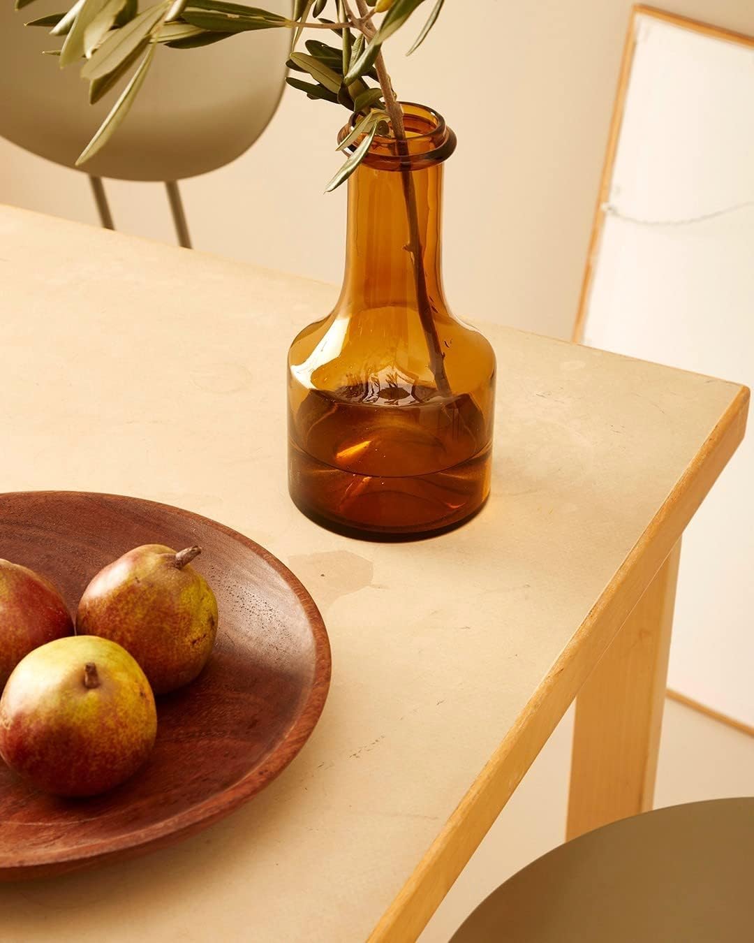 Iittala Art Glass Bottle von Tapio Wirkkala, Kupfer