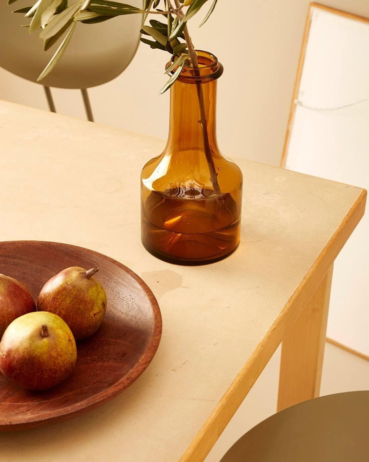 Iittala Art Glass Bottle von Tapio Wirkkala, Kupfer
