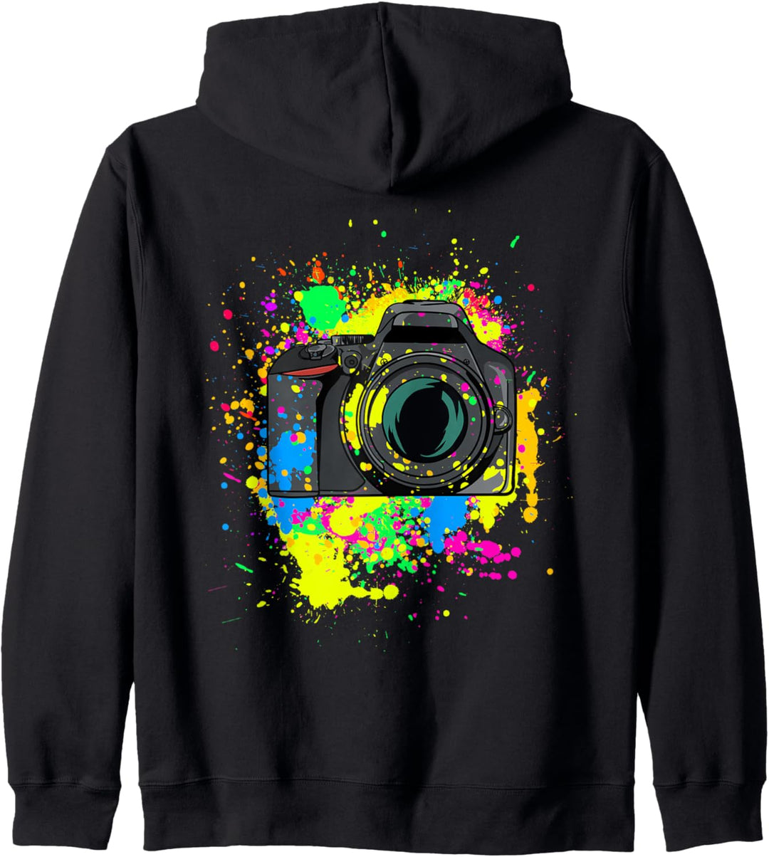 bunte Kamera mit Farbe Geschenk für Kamera & Fotografen Kapuzenjacke