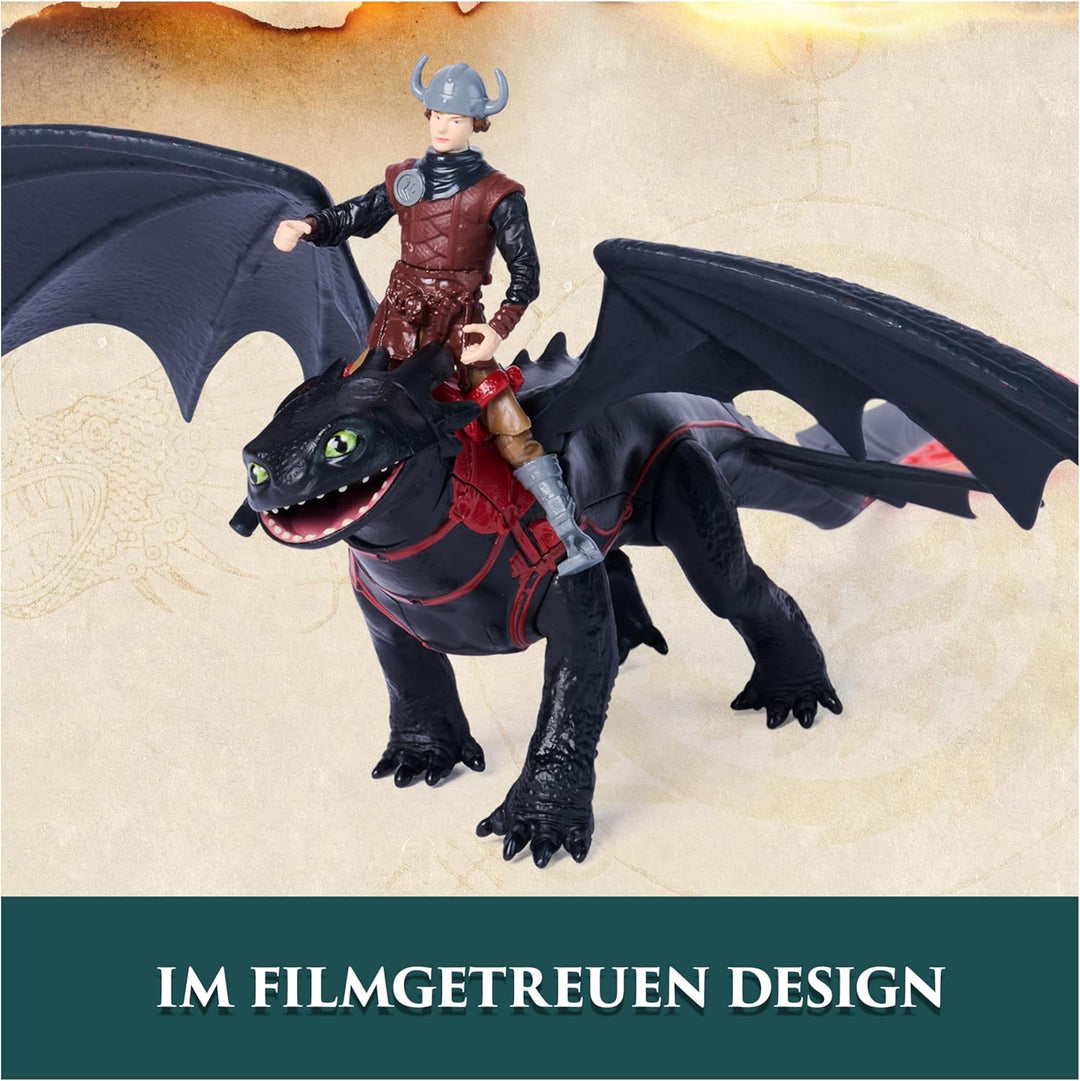 Dreamworks Dragons, Drachenzähmen leicht gemacht - Wikinger & Drachen Actionfiguren-Set, Hicks und O