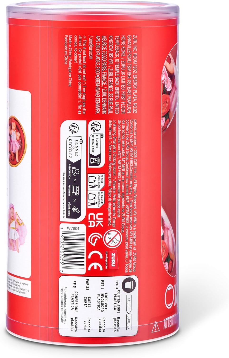 My MINI-My MINI Baby Sweethearts-Series 1-Capsule,2PK In PVC Tube