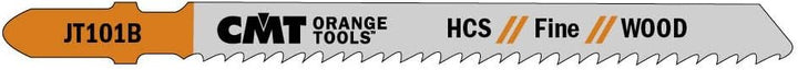 CMT ORANGE TOOLS JT101B-5-5 HCS-STICHSÄGEBLÄTTER FÜR EBENES UND FEINES HOLZ 100X2,5X10TPI