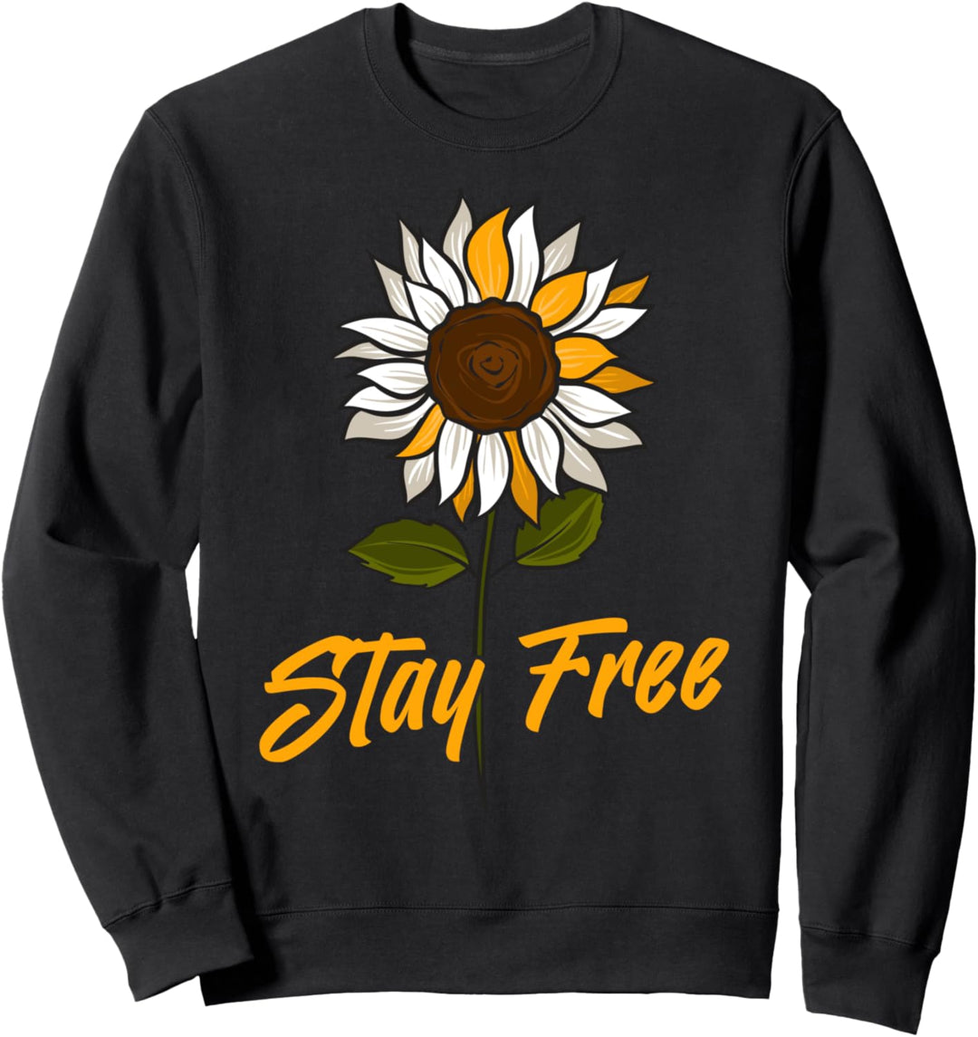 Peace Sign Love T Shirt | Sunflower 70s Hippie Costume Sweatshirt