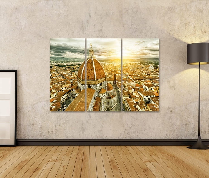 islandburner Bild auf Leinwand Panorama Florenz Italien Basilica Di Santa Maria Del Fiore Bilder Wan