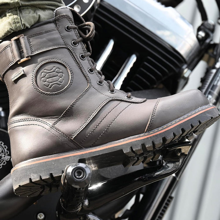 Browning Motorradstiefel für Herren - Robuste, Wasserdichte Boots mit Rutschfester Sohle für Maximal