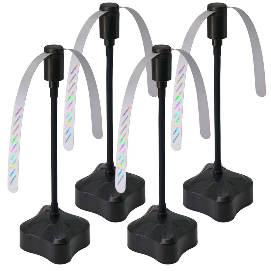 Panngu Fliegenwedler - Tischventilator Gegen Fliegen und Wespen， 4-Pack Mückenschutzventilator mit 3