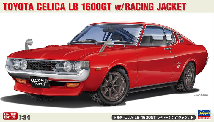 Hasegawa 620795-1/24 Toyota Celica Lb 1600Gt W/Racing Jacket - Massstab 1:24