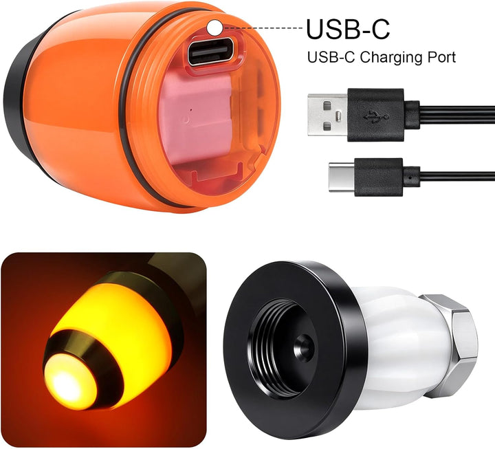 SYACHI Elektroroller Lenker Blinker, Wasserdicht, Universeller-LED Handlebar Light, Indicator Handle