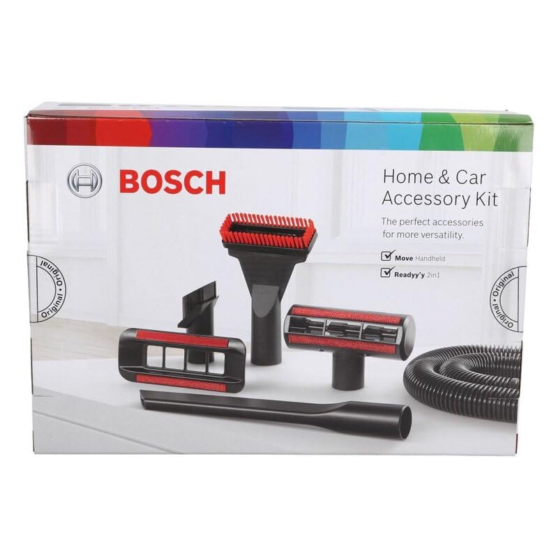 LUTH Premium Profi Parts Zubehörset kompatibel mit Bosch 17001822 Schlauch Saugdüsen Bürsten für Min