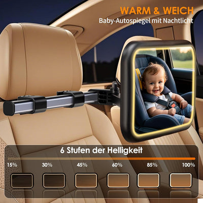 Spiegel Auto Baby Rückbank - 360° Baby Autospiegel Sicherheit Autositz Spiegel Babyspiegel Rückansic