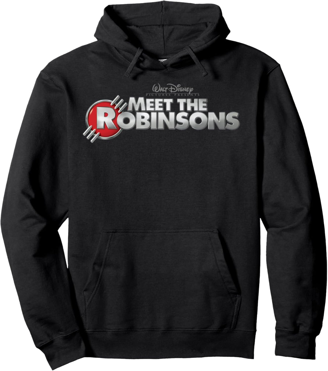 Disney Meet The Robinsons Chrome Movie Logo Pullover Hoodie