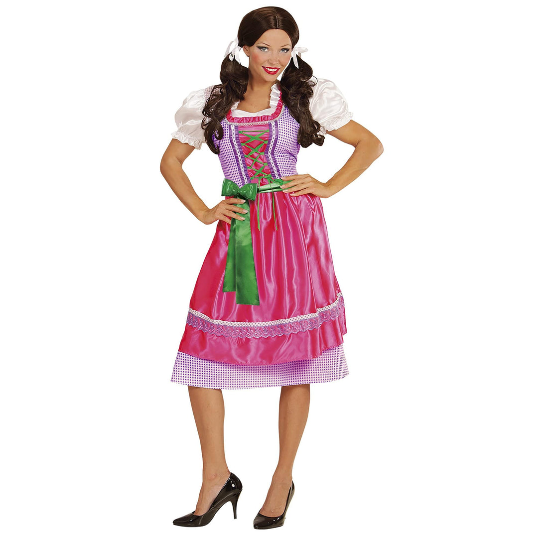 WIDMANN 00121 COSTUME DONNA BAVARESE DIRNDL S ROSA #0012, S