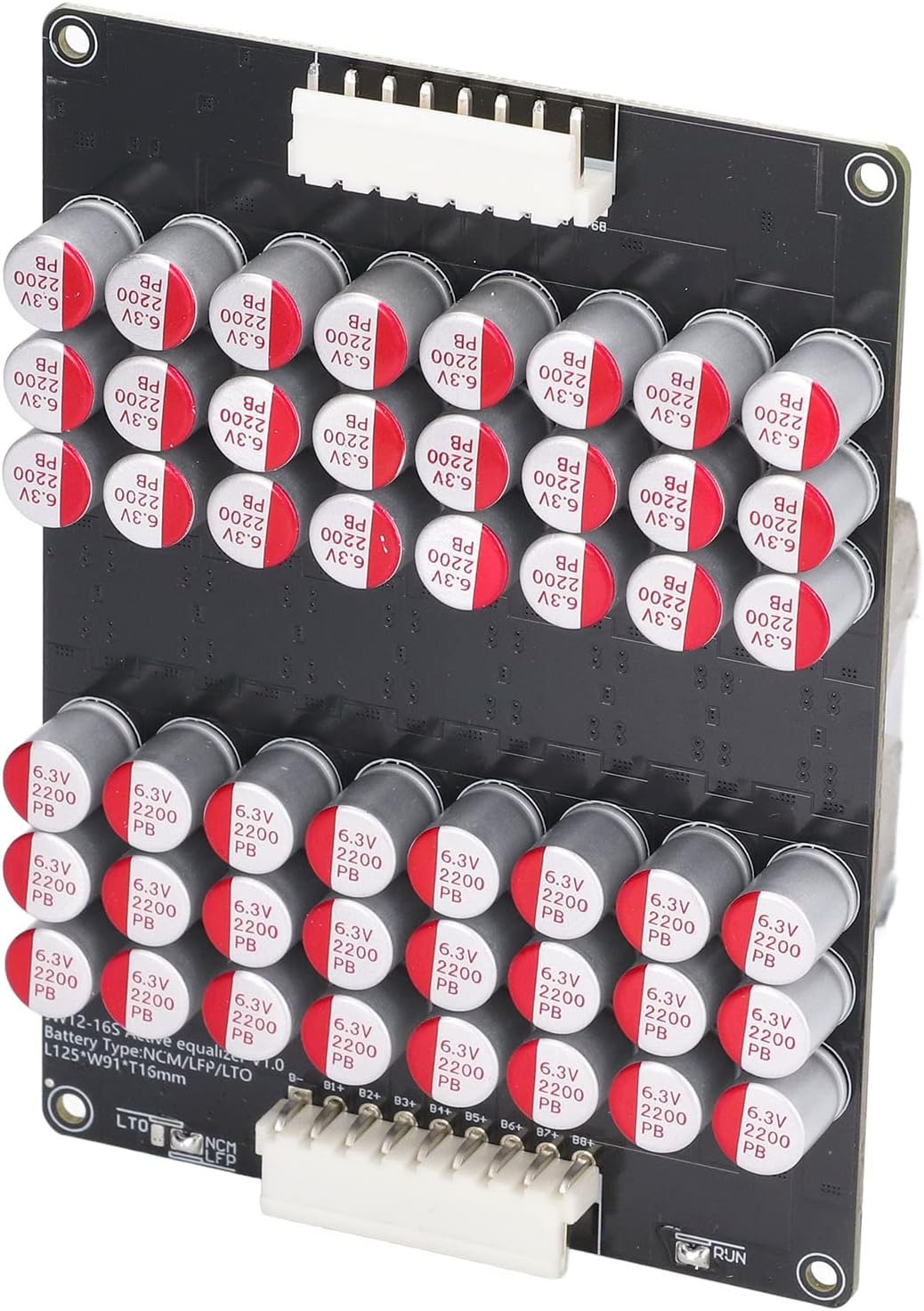 Duokon Batterieaktiver Equalizer, Lithiumbatterie Batteriebalancer Stromversorgungszubehör Stromwand