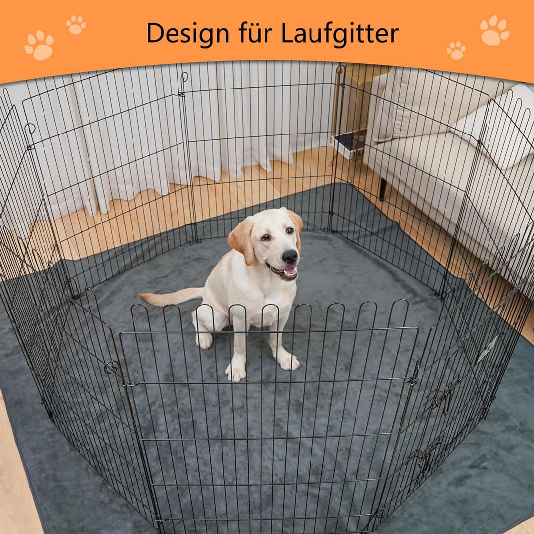 Waschbare Hundepads 91x122 cm 3er Set，Waschbare Haustier-Urinunterlage Schnell Absorbierend, Wasserd