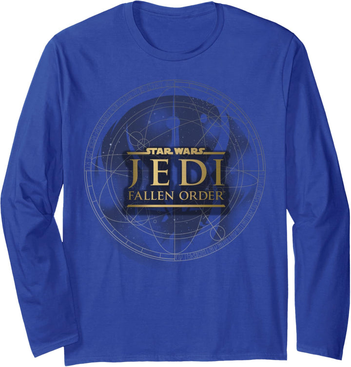 Star Wars Jedi: Fallen Order Map Langarmshirt