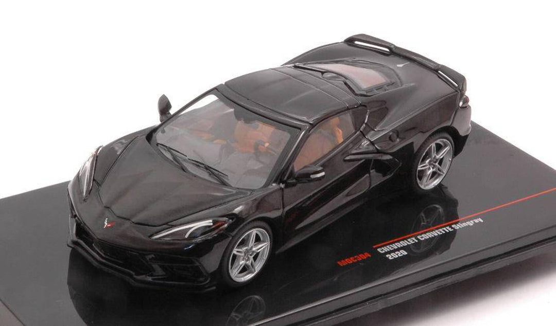 Ixo Chevrolet Corvette C8 2020 schwarz Modellauto 1:43 Models