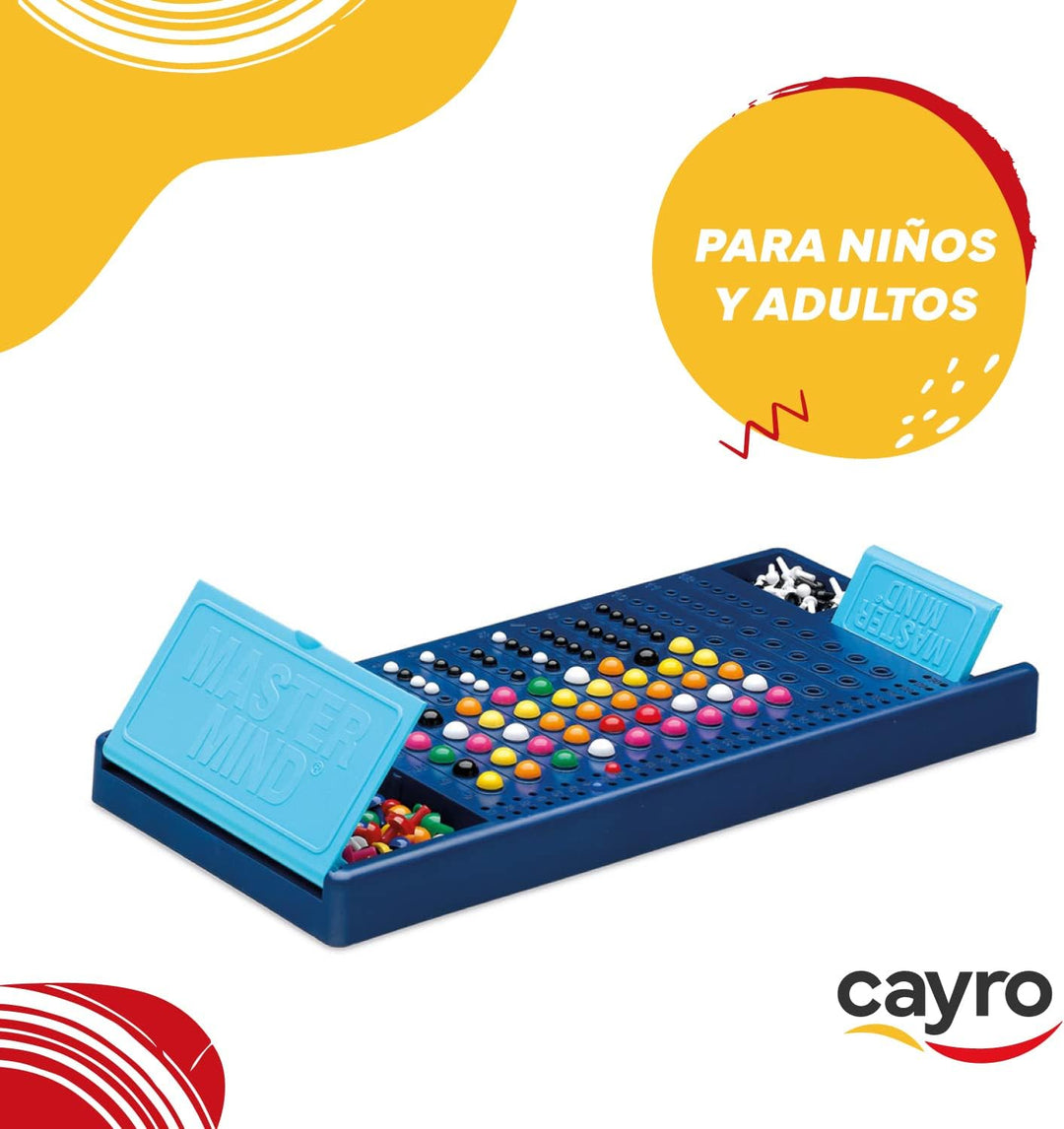 Cayro – Master Mind – ab 7 Jahren – Raten Sie den Geheimcode – Brettspiel für Kinder und Erwachsene