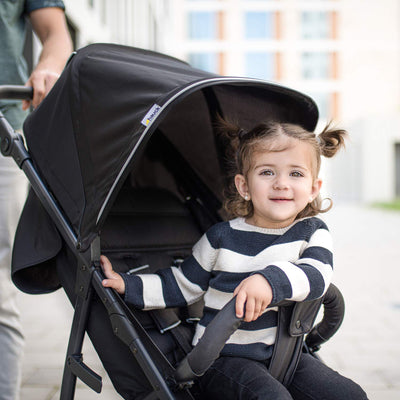 Hauck Buggy Rapid 4 bis 25 kg, Kinderbuggy Klein Zusammenklappbar, mit Liegefunktion, Höhenverstellb