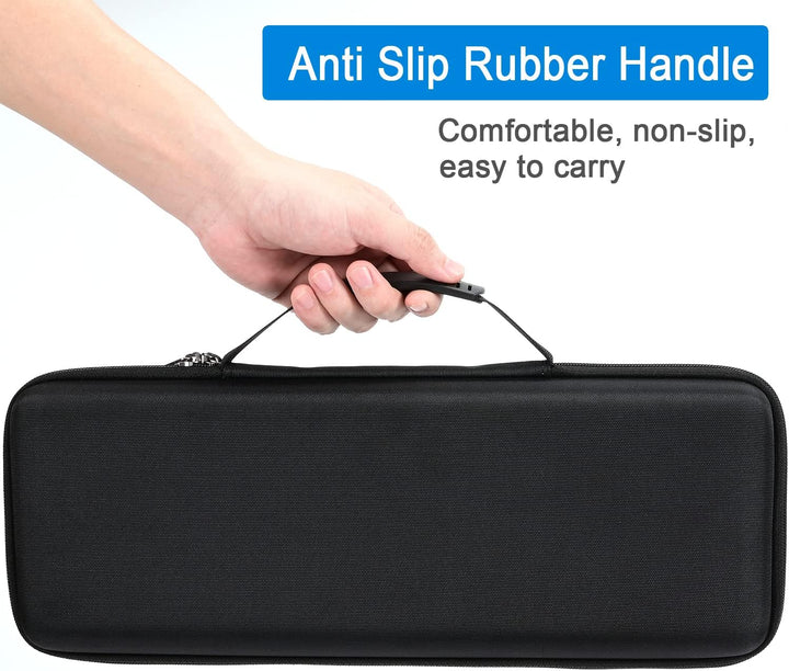 RAIACE Hartschalenkoffer für Logitech MX Mechanical Mini Wireless Illuminated Keyboard und Anywhere
