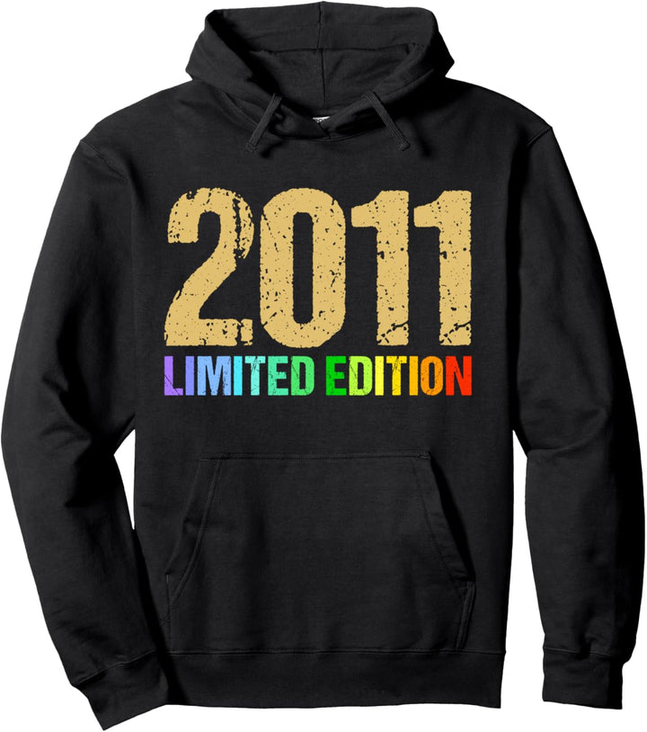 13. Geburtstag Junge Mädchen 13 Jahre 2011 Lustig Geschenk Pullover Hoodie