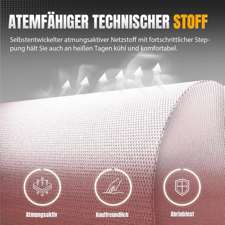 GTPLAYER Gaming Stuhl, Gamer Stuhl, Atmungsaktiver Bürostuhl aus Hochwertigem Stoff, Ergonomischer P