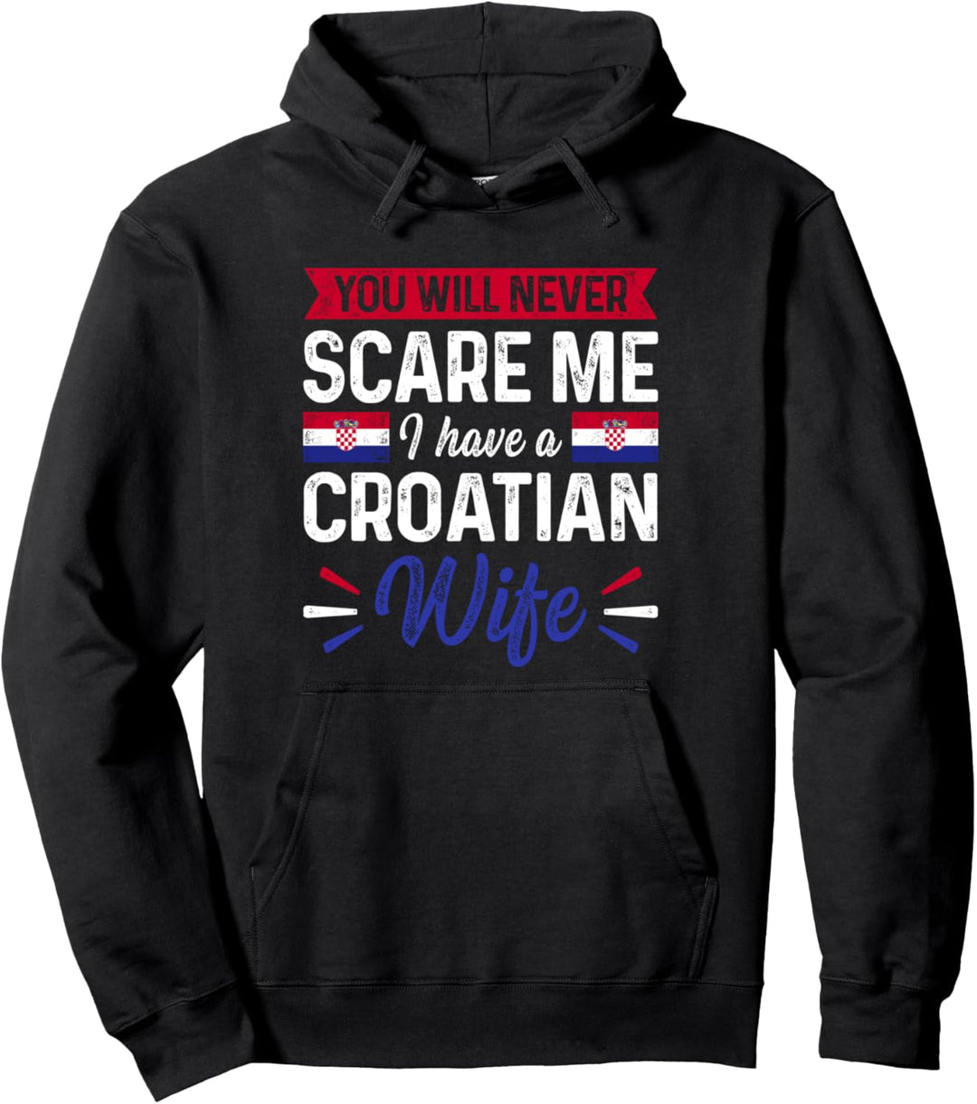 Kroatien Kroatische Wurzeln Kroatisches Erbe Stolz Kroatische Flagge Pullover Hoodie