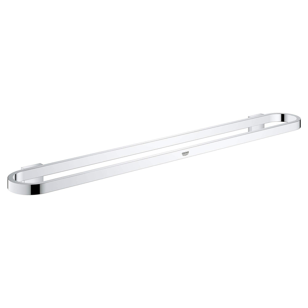 Grohe 41056000 Selection | Accessoires-Doppelter Bademantelhaken | supersteel | 41049DC0 Chrom Badet
