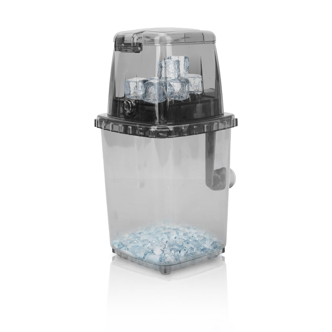 Manueller Eisbrecher, 1,2L Handkurbel Manueller Boilie Eisbrecher PP Küchenbar Eismixer Angelköder K