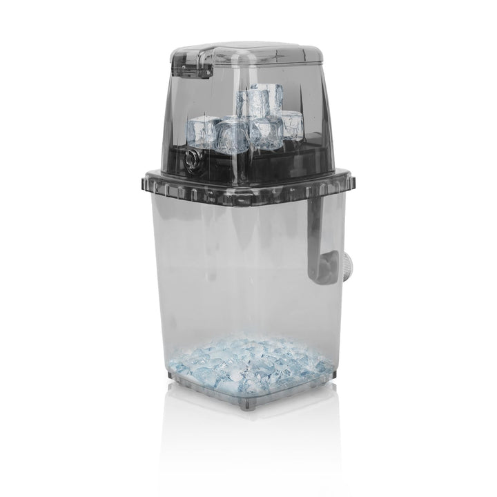 Manueller Eisbrecher, 1,2L Handkurbel Manueller Boilie Eisbrecher PP Küchenbar Eismixer Angelköder K