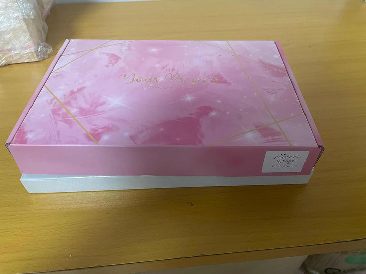 24St Schminkkasten Make-Up Set, Professionelles Kosmetische Schmink Set mit Lidschatten Lippengloss