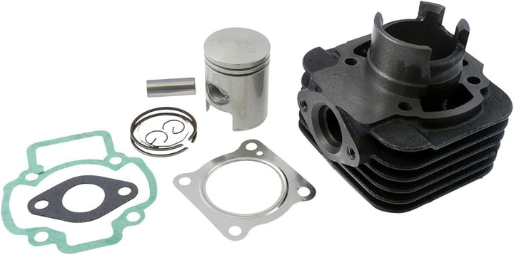 2EXTREME Zylinder + Kolben 50ccm kompatibel für Piaggio Sfera NSL, Zip SSL, NRG 50 Power DT AC, VESP