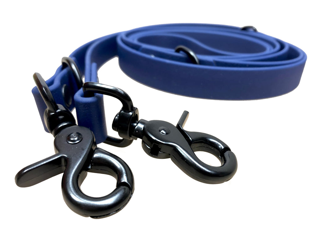 3-fach verstellbare Leine aus Biothane, handsfree leash, Hundeleine in verschiedenen längen (2 Meter