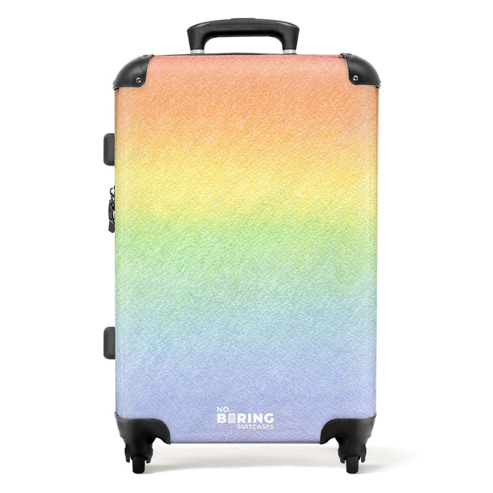 NoBoringSuitcases.com® Reisekoffer mit Rollen Koffer gross Kinderkoffer Hartschalenkoffer gross - Re