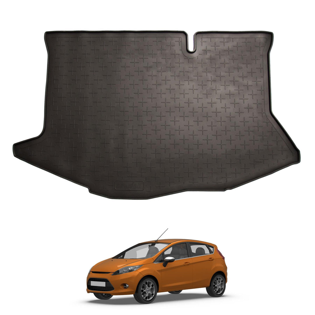 Travall CargoMat Liner Kofferraumwanne Kompatibel Mit Ford Fiesta Fliessheck (2008-2017) ST (2012-20
